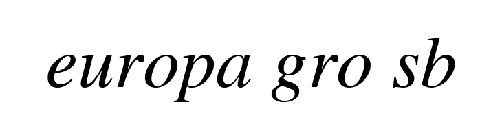 Tribune Italic  Free Fonts Download