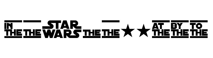 Distant Galaxy Symbols  Free Fonts Download