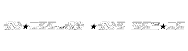 Distant Galaxy Symbols Italic  Free Fonts Download