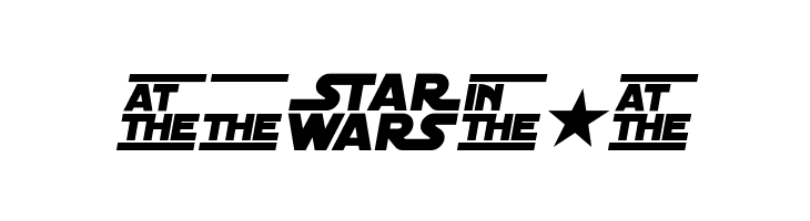 Distant Galaxy Symbols Italic  Free Fonts Download