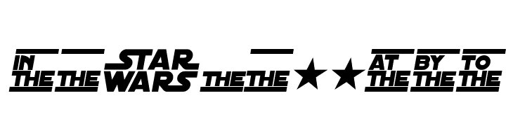 Distant Galaxy Symbols Italic  Free Fonts Download