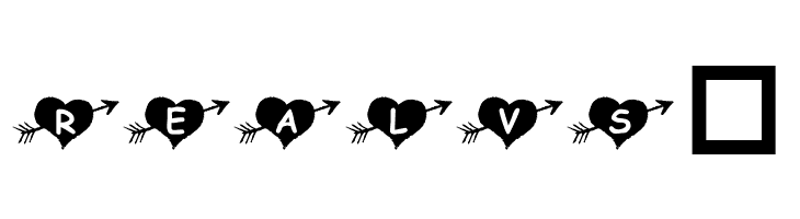 KR Arrow Heart  Free Fonts Download