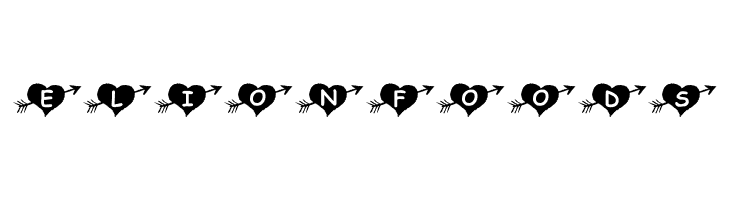KR Arrow Heart  Free Fonts Download