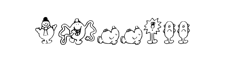 Mr Men Medium  Free Fonts Download