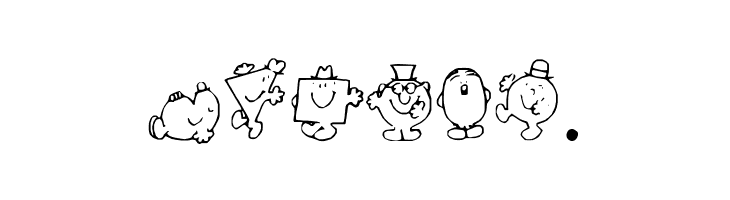 Mr Men Medium  Free Fonts Download