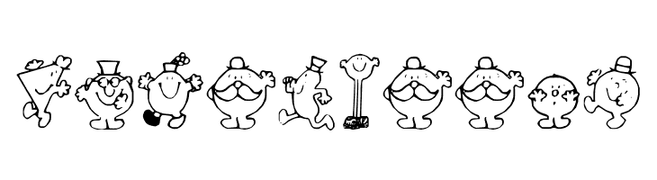 Mr Men Medium  Free Fonts Download