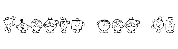 Mr Men Medium  Free Fonts Download