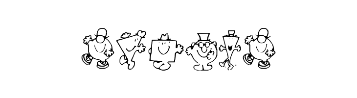Mr Men Medium  Free Fonts Download