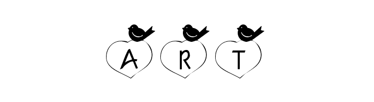 101! Birdie LuV  Free Fonts Download