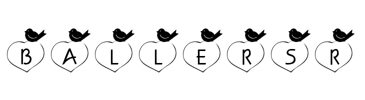 101! Birdie LuV  Free Fonts Download