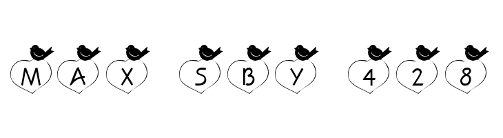 101! Birdie LuV  Free Fonts Download