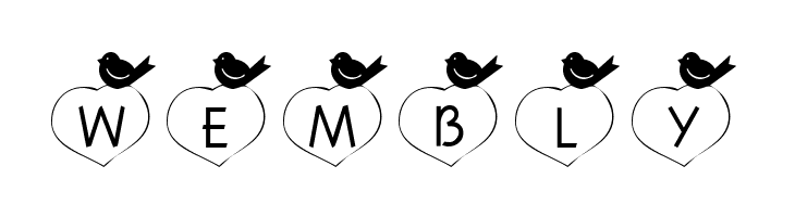 101! Birdie LuV  Free Fonts Download