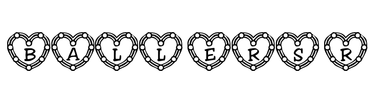 101! Heart Deco  Free Fonts Download