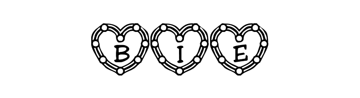 101! Heart Deco  Free Fonts Download