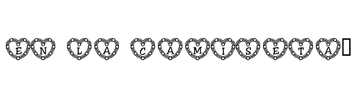 101! Heart Deco  Free Fonts Download