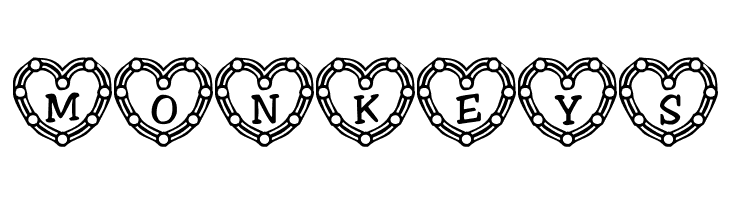 101! Heart Deco  Free Fonts Download