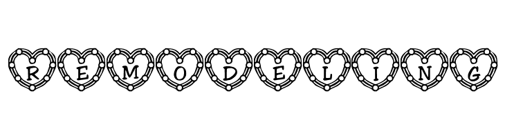 101! Heart Deco  Free Fonts Download