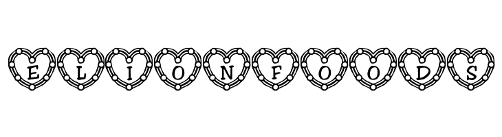 101! Heart Deco  Free Fonts Download