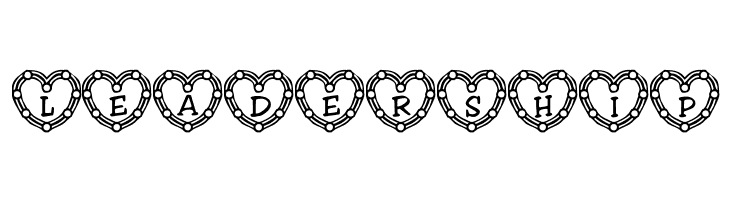 101! Heart Deco  Free Fonts Download