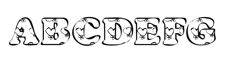 KR Heartfilled  Free Fonts Download