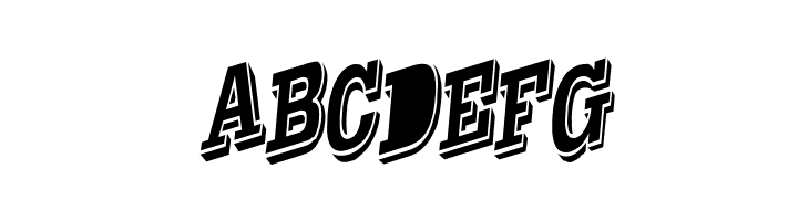 WesternSlant Regular  Free Fonts Download