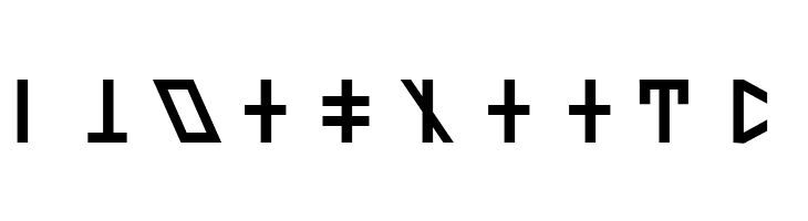 Dethek   Dwarvish-FR  Free Fonts Download
