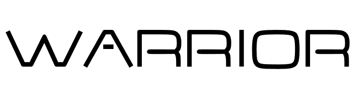 WARRIOR Crimson Medium Font