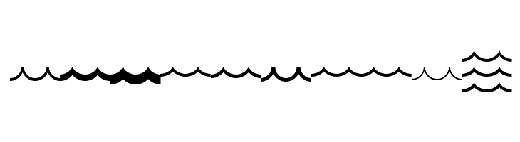 MostlyWaves Regular  Free Fonts Download