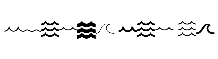 MostlyWaves Regular  Free Fonts Download