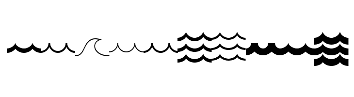 MostlyWaves Regular  Free Fonts Download