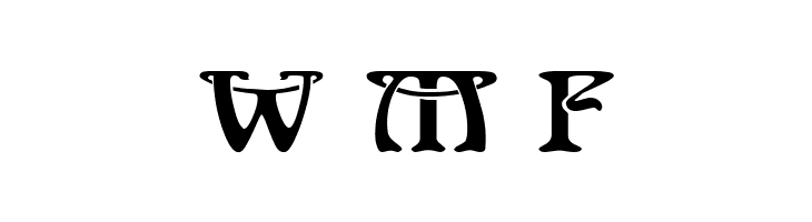 Medusa Regular  Free Fonts Download