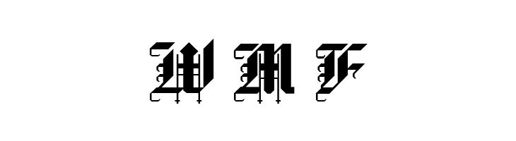 Black-A  Free Fonts Download