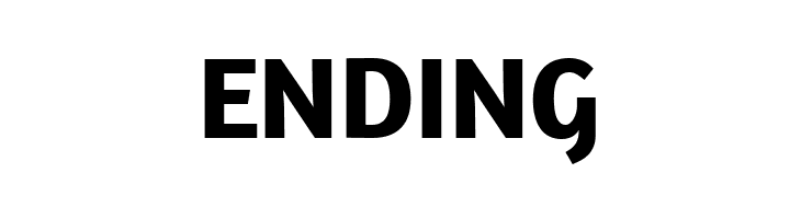 ENDING Amaranth Bold Font