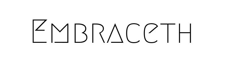 Embraceth Megrim Font