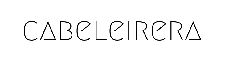 cabeleirera Megrim Font