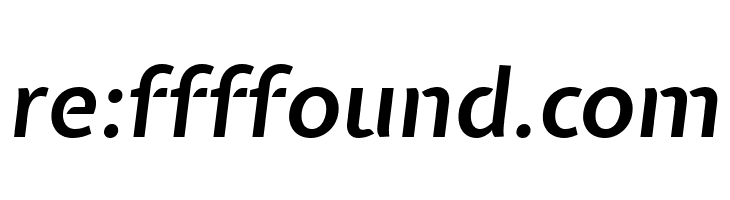 Expletus Sans SemiBold Italic  Free Fonts Download