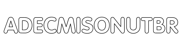 Tubular Hollow  Free Fonts Download