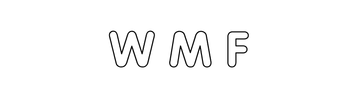 Tubular Hollow  Free Fonts Download