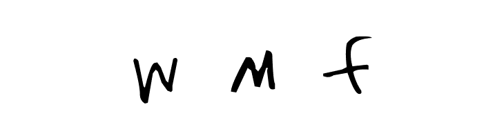 Bj&ouml;rk Handwriting  Free Fonts Download