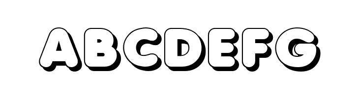 Debussy Shadow  Free Fonts Download