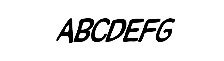 DupuyBALloon-Italic Italic  Free Fonts Download