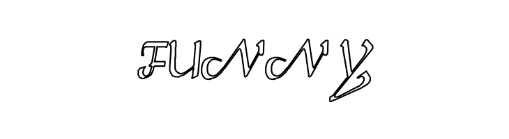 Sahara-Normal Hollow  Free Fonts Download