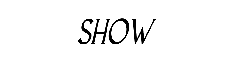 Goodfish-Italic  Free Fonts Download