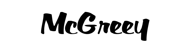 McGreey Big Sky Regular ttnorm Font