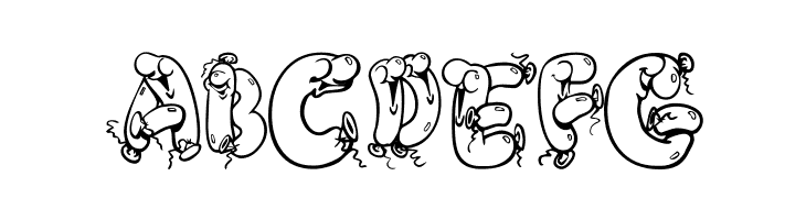 AlphaBalloons2  Free Fonts Download