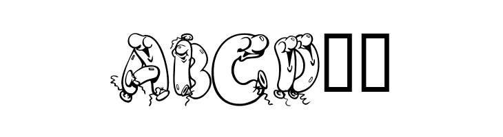 AlphaBalloons2  Free Fonts Download