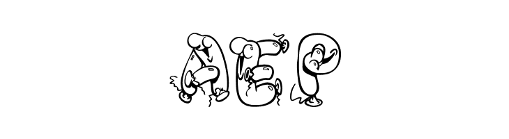 AlphaBalloons2  Free Fonts Download