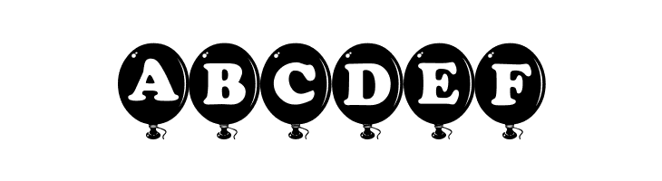 AlphaBalloon  Free Fonts Download