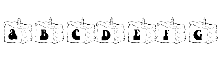 101! Slice of Cake  Free Fonts Download