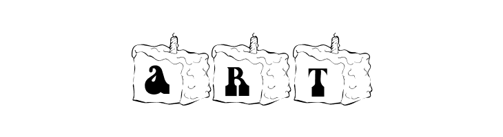 101! Slice of Cake  Free Fonts Download